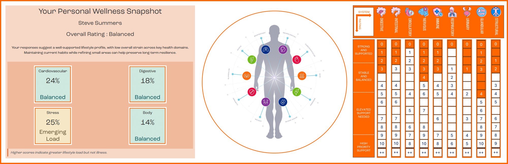 Personal Wellness Snapshot Banner